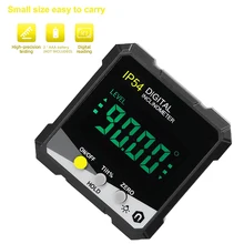 

IP54 Digital Inclinometer Digital Protractor Slope Meter Digital Angle Ruler Single-side Magnetics Multifunctional Protractor