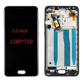 

Sinbeda 5.0" Screen For Meizu U10 LCD Display Touch Screen Digitizer Assembly Frame For Meizu U10 U680 U680h LCD Replacement