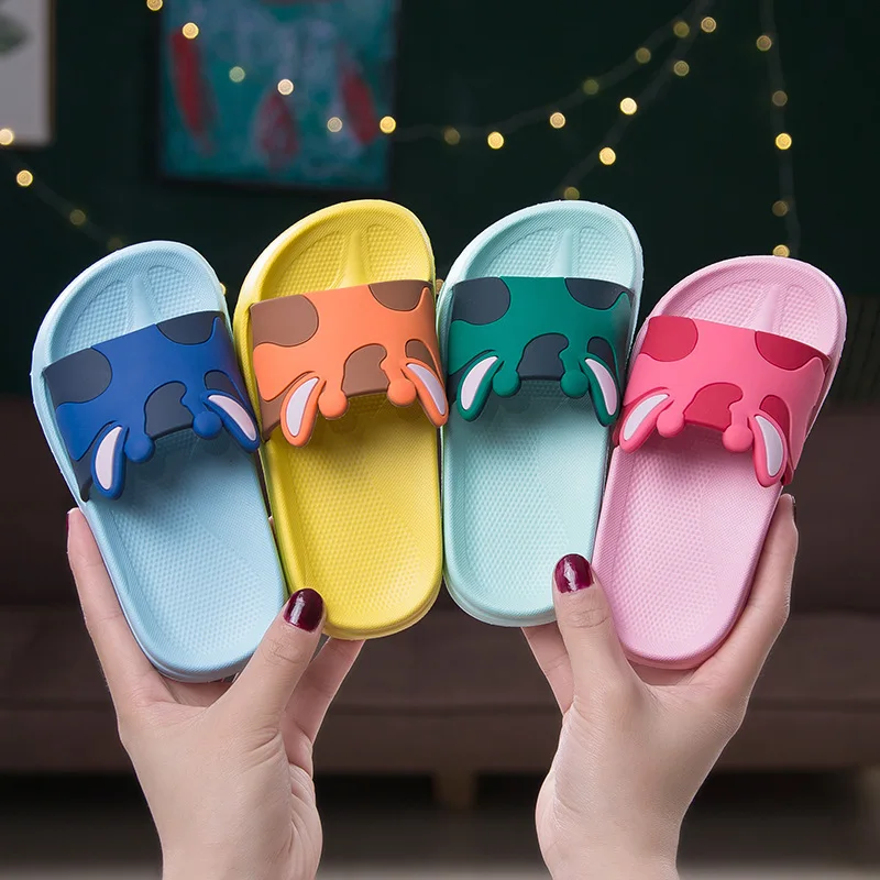 

Slippers for Baby Boy Girl Cartoon Shoes 2020 Summer Todder Flip Flops Family Indoor Slippers Beach Swimming Slipper