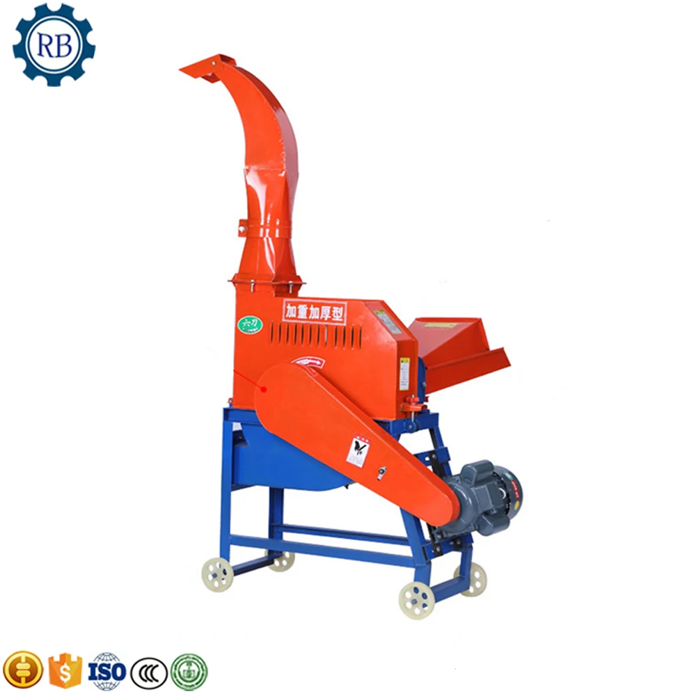 Hot Sale Belt Feeding Grass Straw Hay Cutting Crushing Machine Chaff