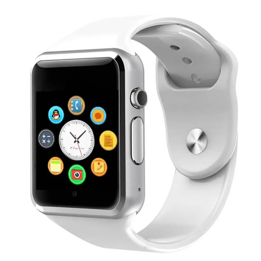 A1 наручные часы, Смарт часы, спортивные Шагомер с sim-камерой, умные часы для Android, универсальный телефон, мужские и женские часы - Цвет: Зеленый