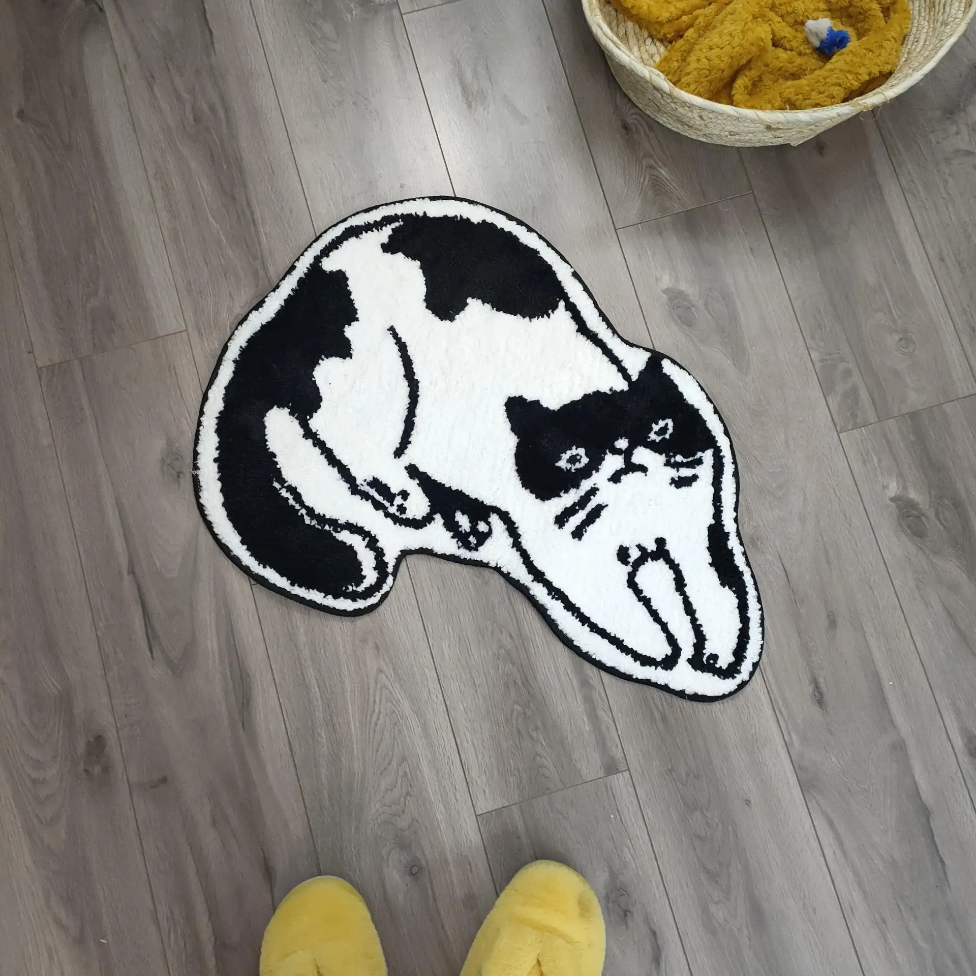 Cat Shape Door Mat for home entrance2