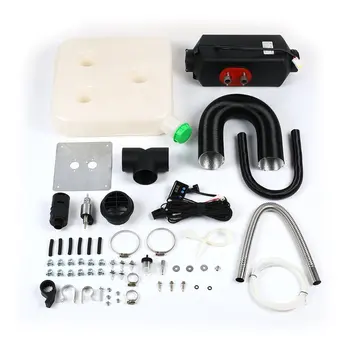

Durable Black 12V 5000W Air Parking Heater Planar For Truck Motor-Home Car Bus Low Emissions Low Fuel Consumption