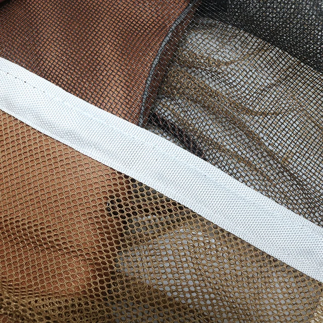 Szakma Méhészet Cowboy Kalap Méhészeti Védő Sapka Méhész Légy Rovar Háló Kényelmes Design Anti -Méh - Image 6