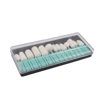 

13 Pcs/Set Wool Felt Mounted Polishing Buffing Wheel Grinding Head For Drill Rotary Tool Manicure Electric Nail Polish Head