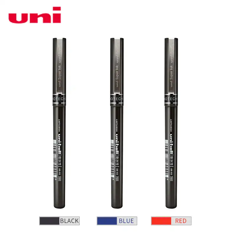 1 Piece Japan Uni Neutral Pen Ub 155 Straight Liquid Ball Pulling