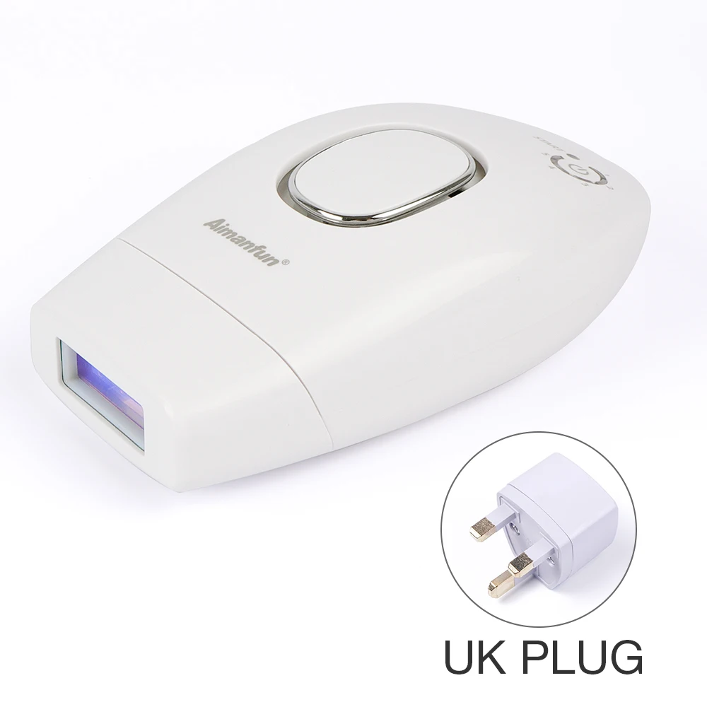 UK plug IPL лазерная эпиляция, удаление волос, фото, для женщин, удаление волос на лице, эпилятор для тела, лазерная машина для нарезания резьбы, устройство для депиляции тела - Цвет: UK plug