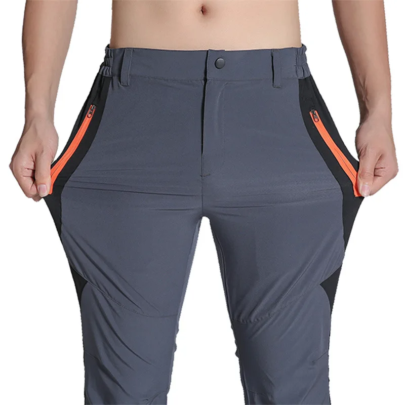 

New Men Women Hiking Pants Summer Stretch Quick-drying Pants Camping Climbing Trekking Pants Outdoor Sports Thin Hiking Trousers