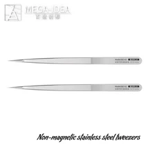 Остроконечные немагнитные ржавчины и износостойкие инструменты для обслуживания сварки Быстрое приспособление Пинцет из нержавеющей стали 0,10 мм и 0,15 мм