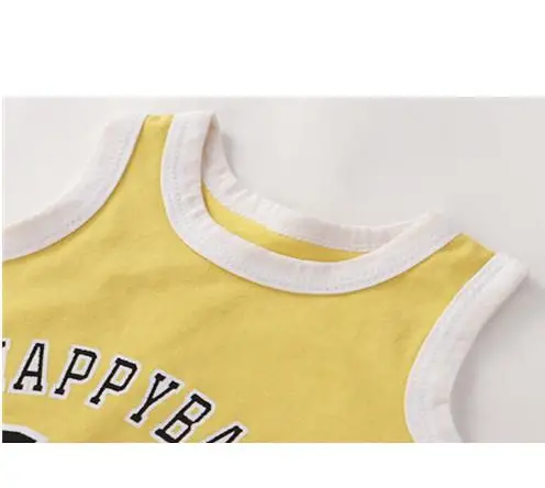 Baby Bodysuits comfotable Baby Jumpsuits 2021 Summer Cotton Baby Boys Girls Sleeveless Vest Rompers Neonatal Sports Climbing Clothes carters baby bodysuits	