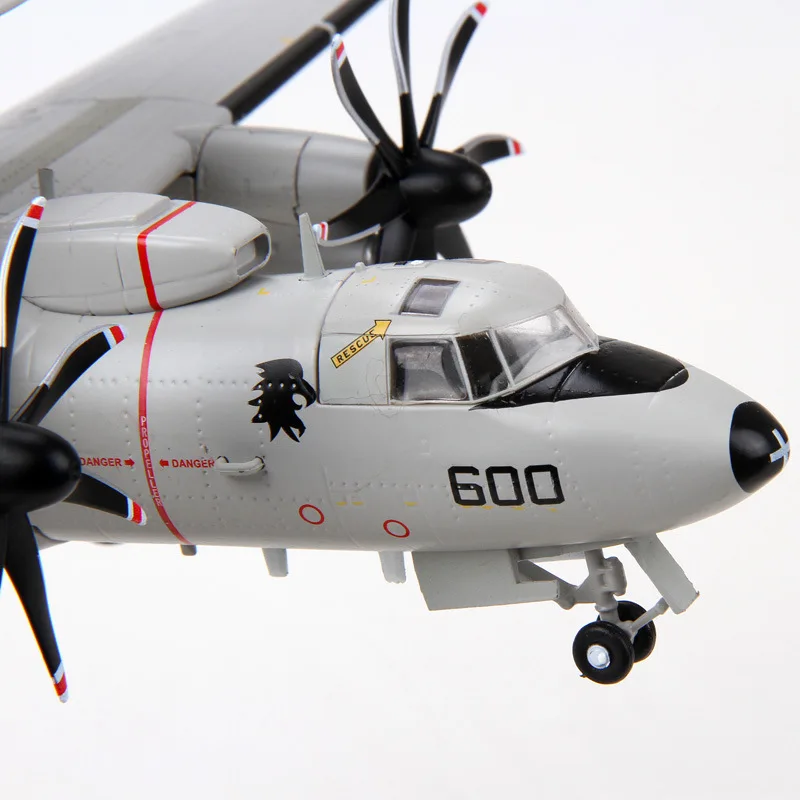 Terebo 1: 72 металлические E-2C орлиный глаз раннее предупреждение модель самолета морской самолет модель украшения коллекция подарок