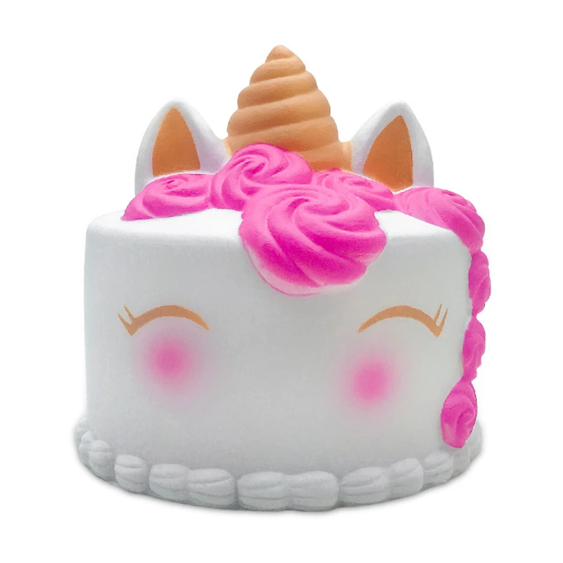 Jumbo Kawaii Unicorn Cake Squishy Food 