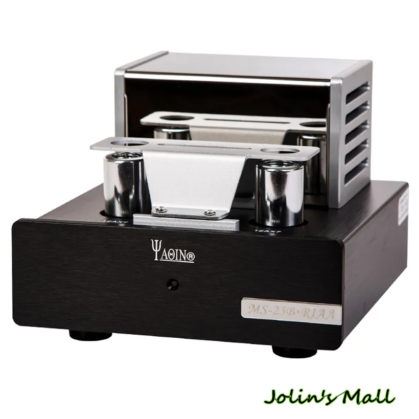 YAQIN MS 23B усилитель клапанной трубки фонокорректор мм RIAA проигрыватели Hi Fi стерео