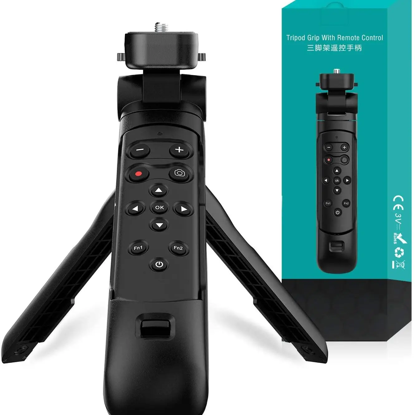 MLL7B Wireless Remote Control Shooting Grip Mini Tripod for Nikon Z5 Z30, Z6II, Z7II, Zfc, Z50