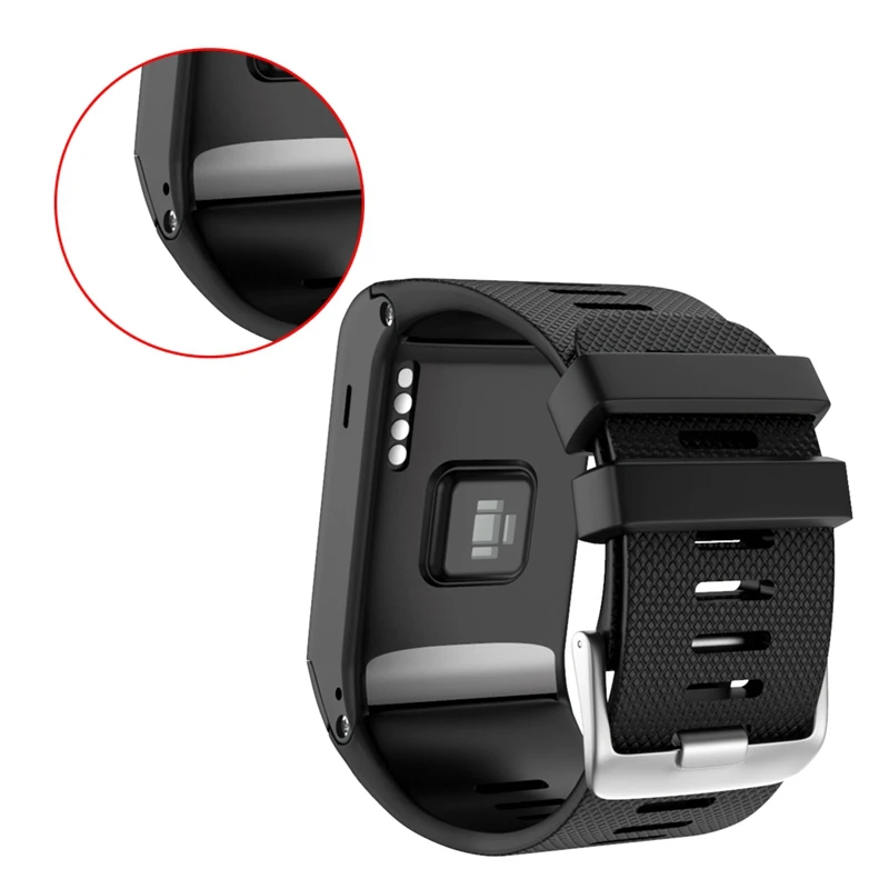 Силиконовый ремешок для часов браслет ремешок для Garmin Vivoactive Hr Smartwatch аксессуары ремешок для часов браслет