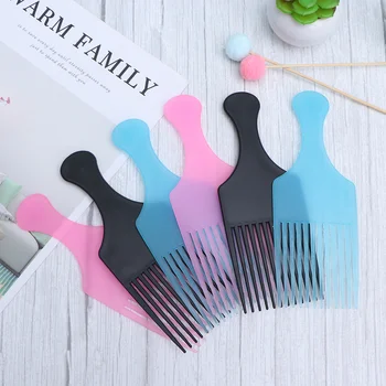

6pcs Wide Tooth Combs Styling Handle Large Hairdressing Detangling Combs for Adults Men Women
