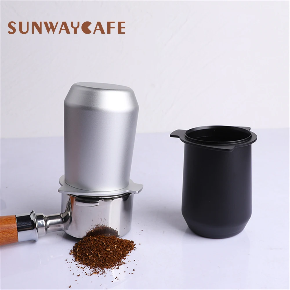 Tasse doseuse à café 54 mm Porte-filtre en acier inoxydable Poudre de  remplacement pour Breville 870/878/880, Argent 