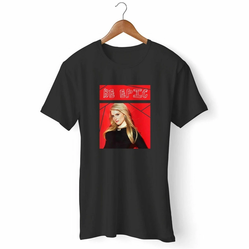 Новая футболка Meghan Trainor Red Be Epic Man'S Woman'S Размер США Em1 модная Классическая