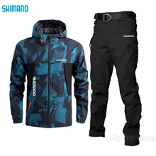 

Shimano Fishing Clothes Spring Autumn Thin Waterproof Windproof Suit For Fishing Breathable Quick Dry Daiwa Fishing Wear Outdoor