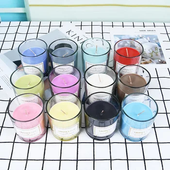 

Pure Nature Soy Wax Scent Home Decoration Candle Atmosphere Regulation Accessories Room Decoration Depressurize Aromatherapy