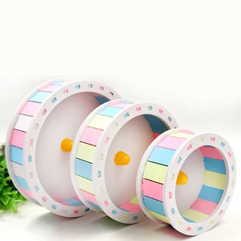 

Pet Hamster Toys Running Wheel Roller Round Silent Cage Supplies For Hamster Exercise Accessories