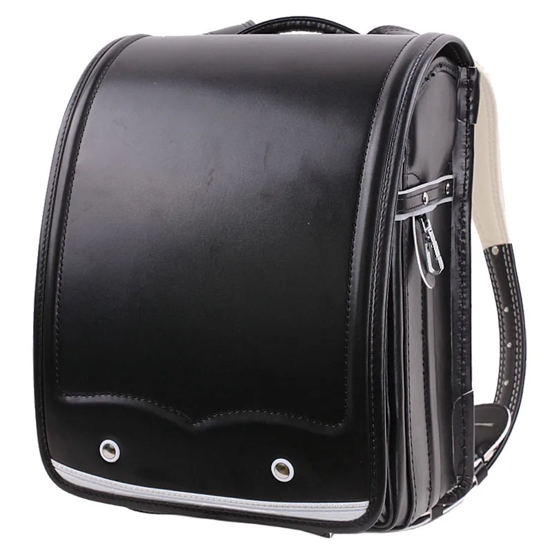

New Style Children Japanese Style School Bag Japan Young STUDENT'S Burden Relieving Schoolbag Spine-Shoulder Shock-resistant PU