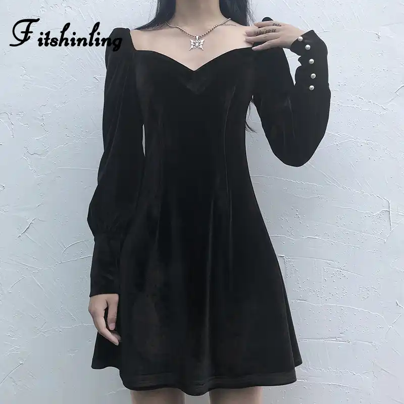 velvet dress aliexpress