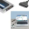External SSD HDD Hard Disk Drive USB 3.0 to SATA 3 Adapter Cable 6 Gbps Support 2.5 Inches for Bitcoin Miner Mining