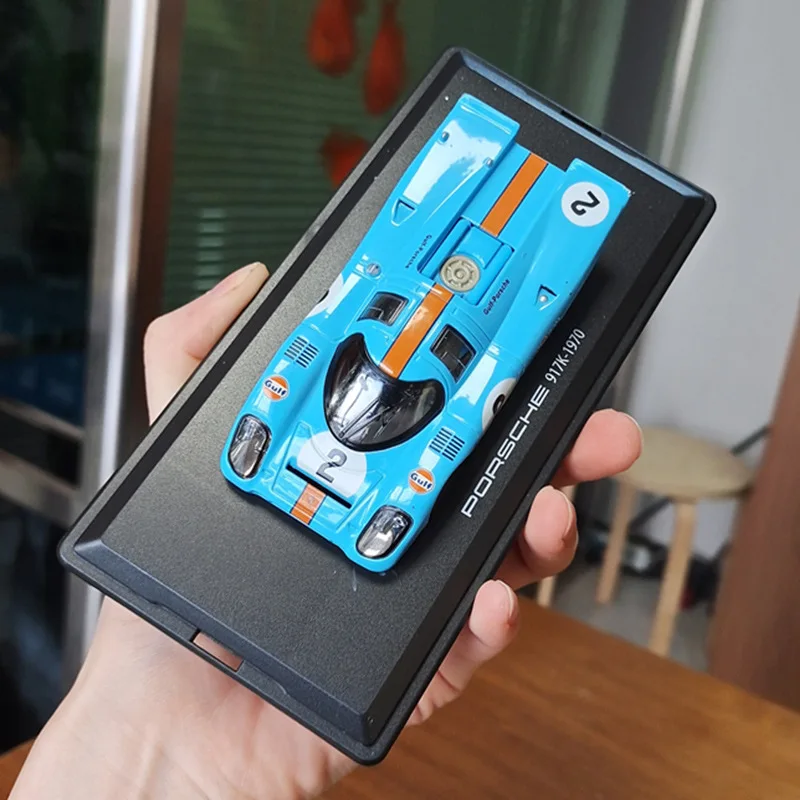 Coche de aleación estático de alta simulación, vehículo modelo de Metal CON CAJA Original, 1:43, 1970, 917K, 1964, 901