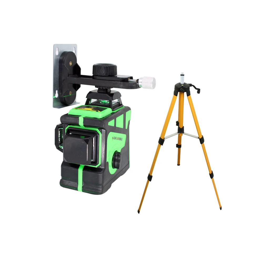 

Big Strong 3D 12 Green Lines Laser Level Thick Lines Self-Leveling 360 Horizontal And Vertical Cross Super Powerful Laser Beam