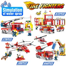 Cheap 5 Styles Fire Fighting Trucks Car Helicopter Boat Building Blocks Compatible Legoingly City Firefighter Bricks Children Diy Toys Cheap 5 Styles Fire Fighting Trucks Car Helicopter Boat Building Blocks Compatible Legoingly City Firefighter Bricks Children Diy Toys