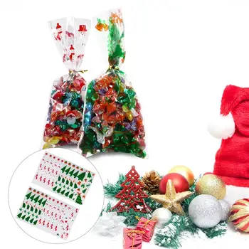 

100Pcs Twist Ties Bags Delicate Lovely Great Candy Bag Cellophane Treat Bags Packing Pouches for Party Store Gift