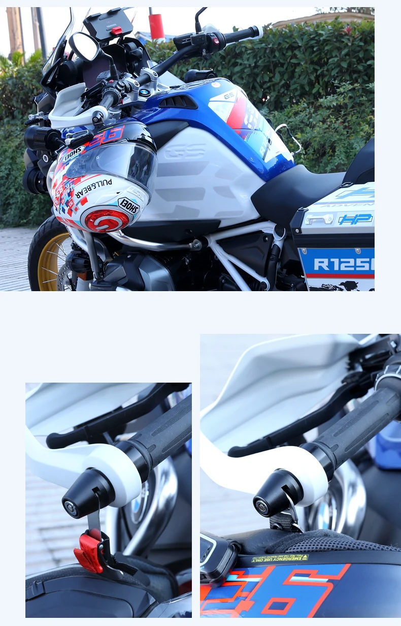 Anti-vol Casque Moto Avec Serrure - Barre De Poignée, Câble De Sécurité, Neuf