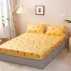 Bonenjoy 1 pc Mattress Cover With Elastic Twin/Full/Queen/King Size Fitted Sheet Carrot Pattern Bedsheet For Adults Children 2