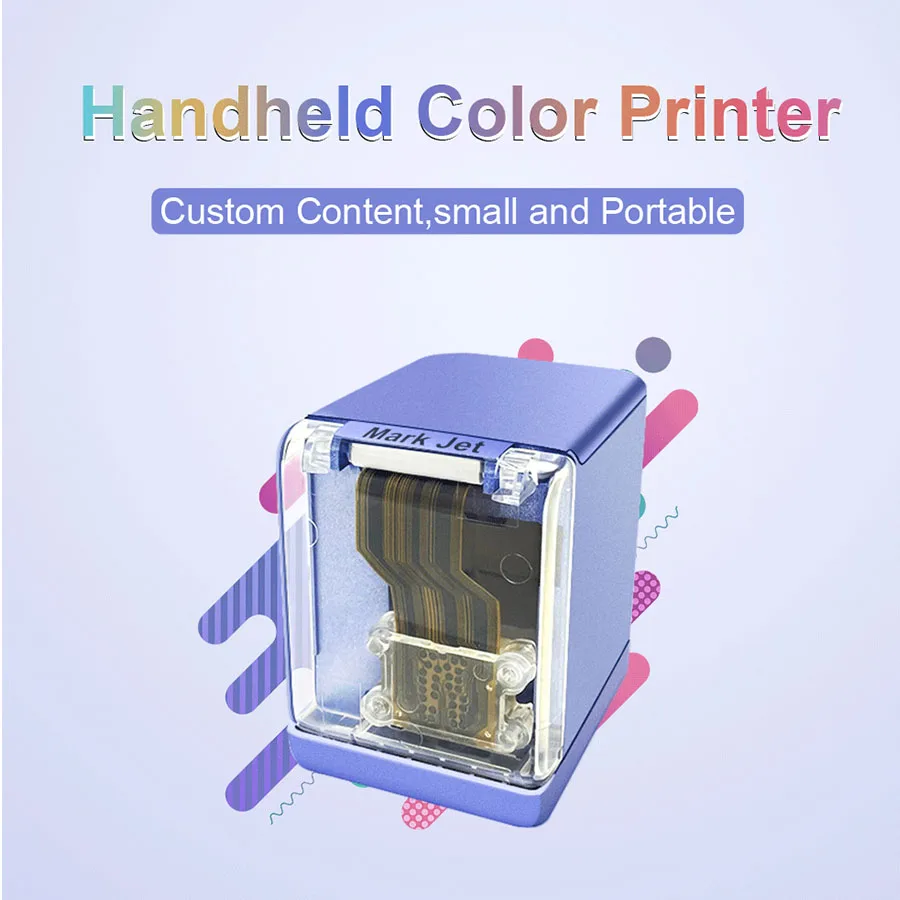 Mini impresora de alimentos Portátil con Bluetooth, bolígrafo de inyección de tinta portátil, impresión personalizada, para pan, café y fruta - Imagen 4