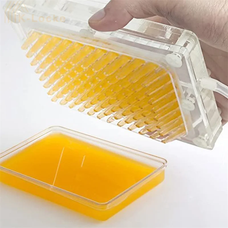 96 Holes Kitchen Molecular Cuisine Caviar Maker With Tube Spoon Caviar Builder Dispenser Filter Tool Molecular Gastronomy Kit