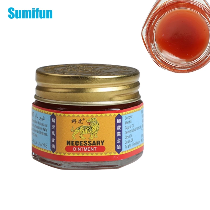 100% Original Tiger Balm Ointment Insect Bite Strength Pain Muscle Relieving Arthritis Joint Body Painkiller Dropshipping P0155 | Красота и