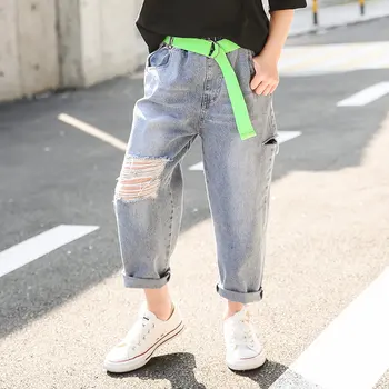 kids destroyed jeans