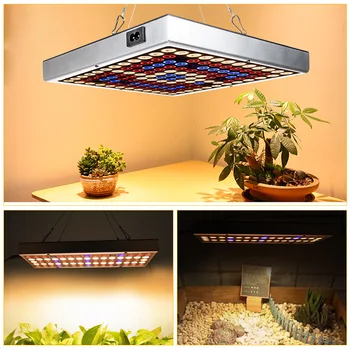

Growing Lamps LED Grow Light Full Spectrum Plant Lighting Fitolampy For Plants Flowers Seedling Cultivation 45W AC85-265V 220V