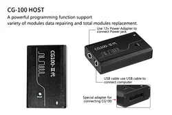 Outil de restauration d'airbag CGDI, Version complète, outil de réinitialisation/restauration/réparation d'airbag CG100, programmateur Prog III 