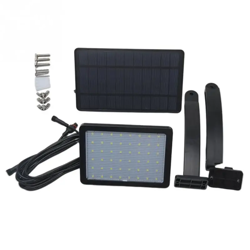 48LED Garden Yard Wall Lamp Courtyard Outdoor Waterproof Rotating Super Bright Solar Light Adjustable Easy Install Automatic