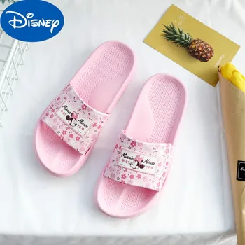 

Original Disney Children's Beach Shoes Princess Sofa Baby Girls Slippers Non-slip Breathable Kids Slippers Fashion Summer Childr