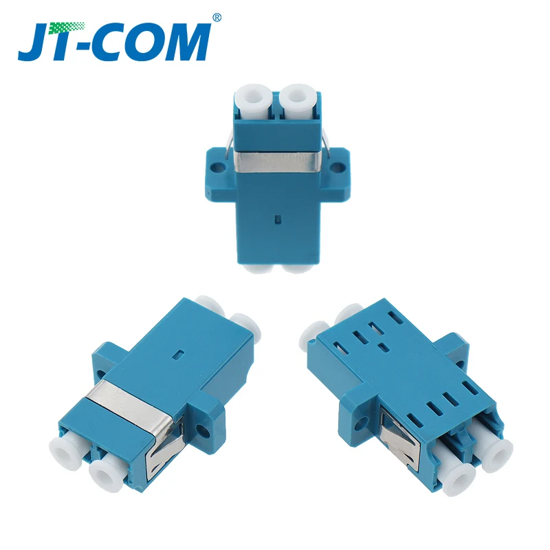 LC APC Simplex SingleMode FTTH fiber adapter  LC UPC SM optical fiber optic connector  Multimode dupex fibra optica coupler