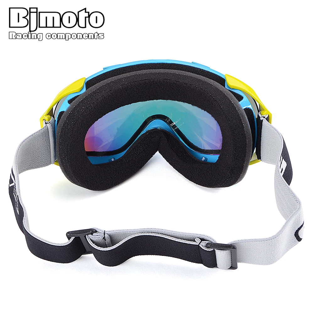 BJMOTO лыжные очки для сноуборда для женщин и мужчин лыжные очки маска UV400 защита от снега очки для взрослых двойные сферические зеркальные очки
