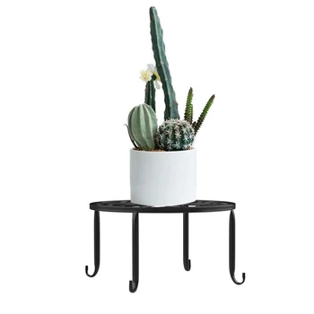 

3PCS Potted Plant Stands Holder Garden Container Round Supports Rustproof Durable Metal For Outdoor Flower Plant Stands Indoor