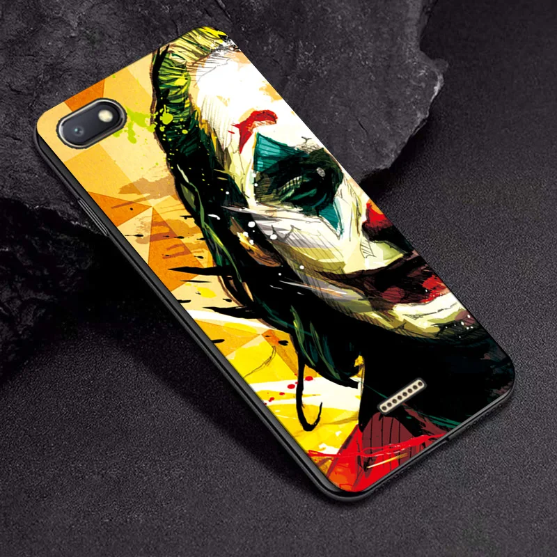 Чехол для Xiaomi Redmi 6A чехол Venom Joker черный ТПУ чехол s для Xiaomi Redmi 7A 8A 5A Redmi 8 7 6 Pro Железный человек бампер чехол для телефона - Цвет: TPUBLK667