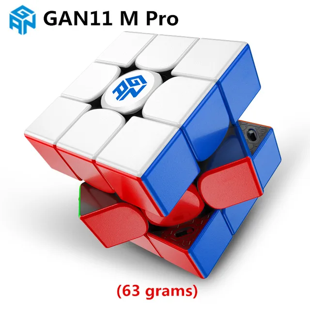 $ GAN11 M Pro  Magnetic Speed Cube Frosted Stickerless GAN 11M Pro Magnets Professional GAN 11 M Pro  Puzzle GAN Cubes