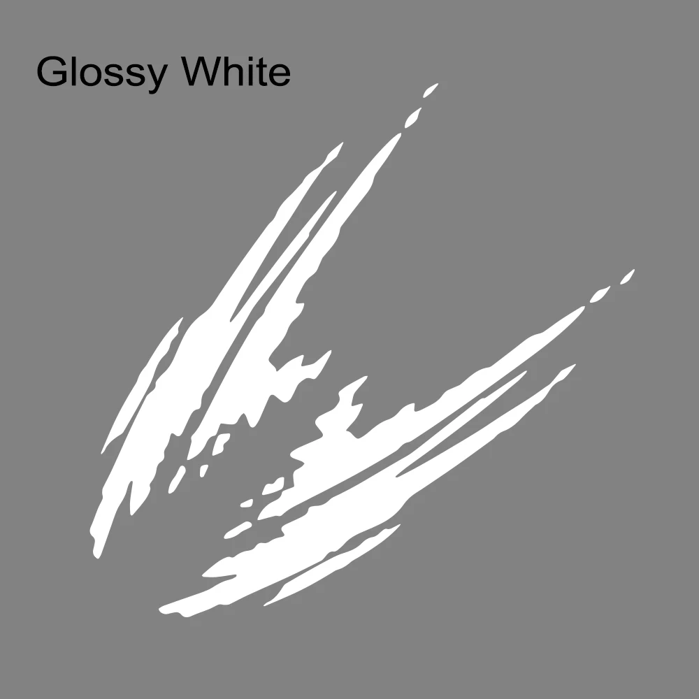 Glossy White 2 шт./лот, наклейки на двери гоночного автомобиля, автомобильные наклейки для украшения кузова, наклейки для Jeep Renegade, светоотражающие виниловые наклейки аксессуары для автомобиля, Стайлинг - Название цвета: Glossy White