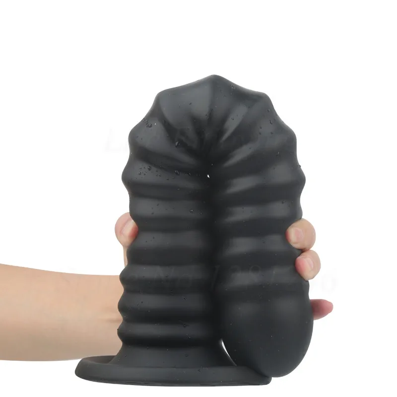 Liquid Silicone Big Dildo Beads Anal Dildo Butt Plug Man Prostate Massage Anus Dilator Vagina Masturbation Sex Toys for Women 5