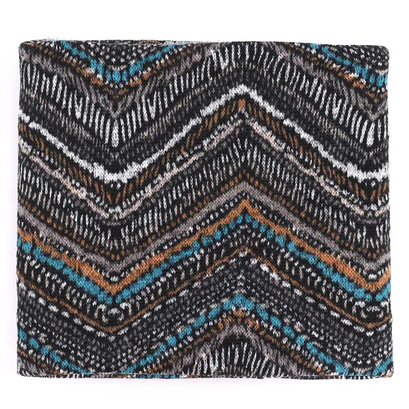 T Нагрудник, сохраняющий тепло, модный шарф для ворот с узором, круглый вырез, хлопок, теплый шарф унисекс, для улицы, ветрозащитный, для верховой езды, уличный стиль, интерьер - Цвет: T